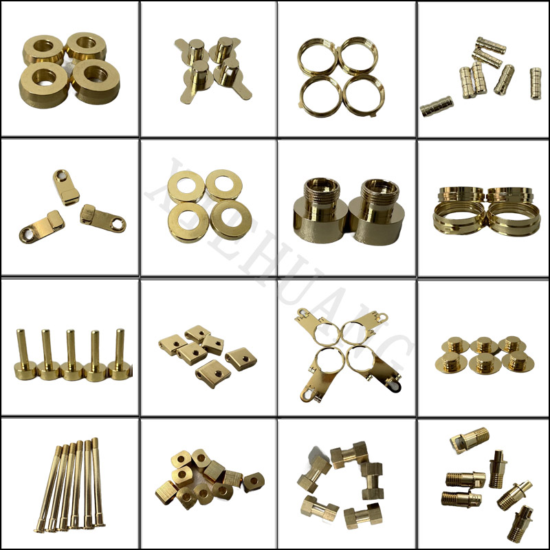 Piezas de latón CNC